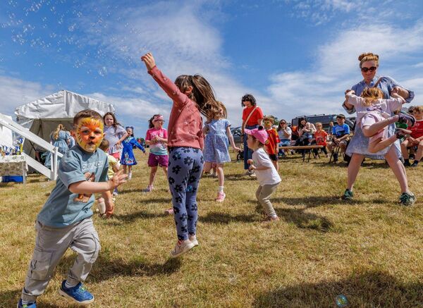 Having fun at the children's stand at the Tinahely Show Photos: Michael O'Rourke Photography Having fun at the children's stand at the Tinahely Show Photos: Michael O'Rourke Photography