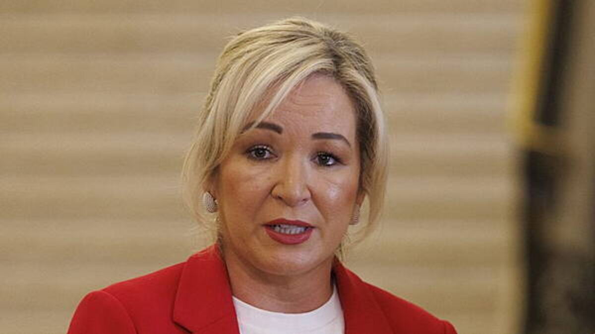 I have no intention of bringing Stormont down: Michelle O’Neill