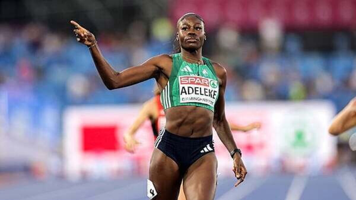 Rhasidat Adeleke into 200m final in European Athletics Championships