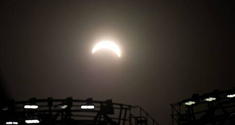 Thousands gather to watch rare solar eclipse across Ireland
