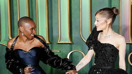 Cynthia Erivo joins Wicked co-star Ariana Grande for surprise O2 gig appearance