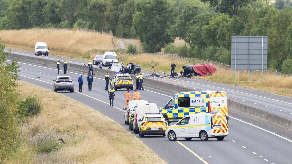Five boys in fatal M9 crash named locally