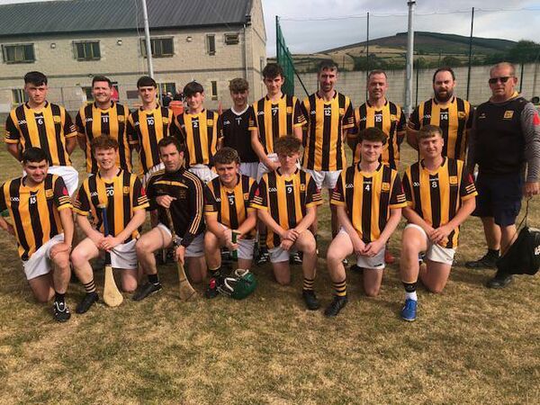 Naomh Eoin scored four goals but still fell to defeat against Mount Leinster Rangers in the JJ Kavanagh & Sons Intermediate Hurling Championship Naomh Eoin scored four goals but still fell to defeat against Mount Leinster Rangers in the JJ Kavanagh & Sons Intermediate Hurling Championship
