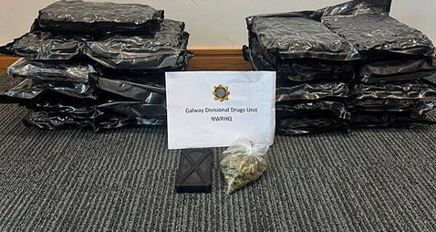 Two men charged with seizure of €233,000 of cannabis in Galway