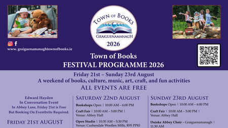 Graiguenamanagh Set for Town of Books Festival