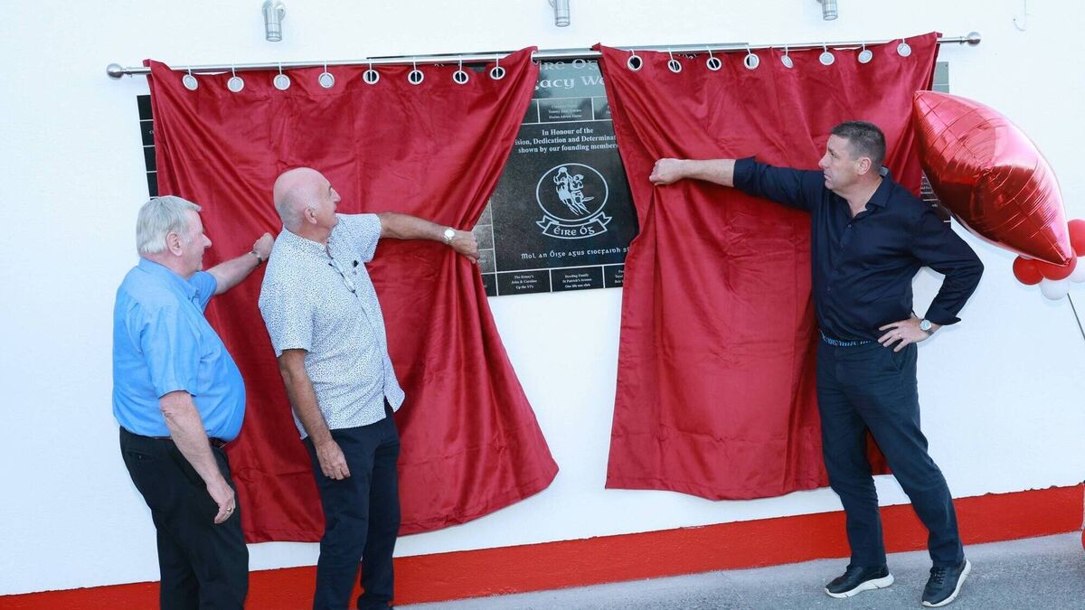 Éire Óg unveil new Legacy Wall and Community Walkway