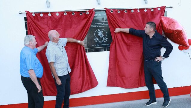 Éire Óg unveil new Legacy Wall and Community Walkway