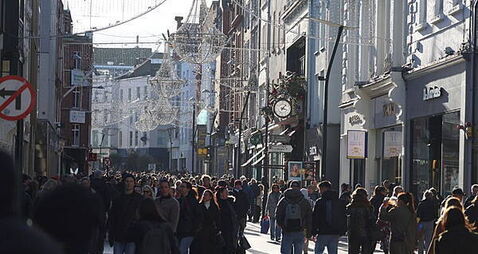 Population of Ireland increases to over 5.5 million