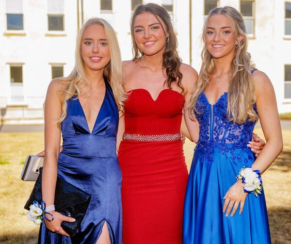 Sofiia Lopata, Annarose Kelly and Grace Forrestal