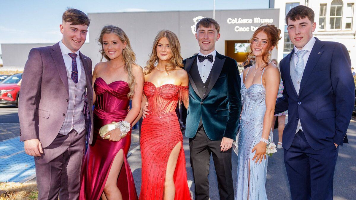 St Mary’s Knockbeg College celebrate debs ball