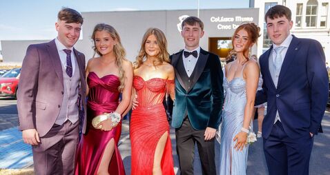 St Mary’s Knockbeg College celebrate debs ball