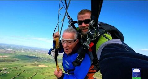 Skydive was plane sailing for 80-year-old Graiguecullen man