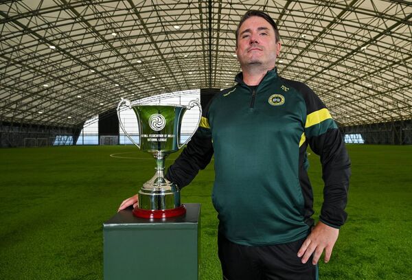 CK United manager Tom O'Connor Photo: Stephen McCarthy/Sportsfile 