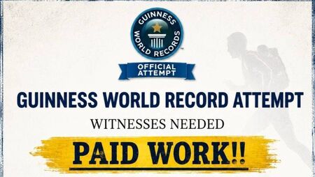 Get Paid to Witness a World Record Attempt in Crettyard