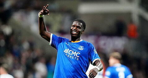Thierno Barry claims hat-trick as Everton rout Preston in Carabao Cup