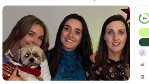 <p>Ella, Niamh and Alma. Credit: GoFundMe</p>
