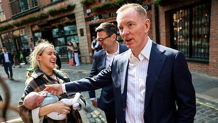 Burnham Irish unity remarks were not a mistake, Chris Bryant says