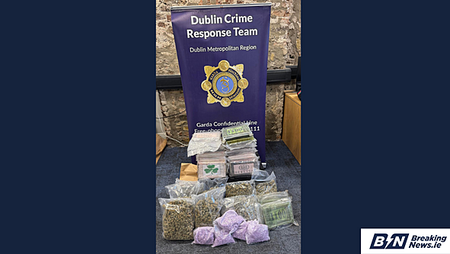 Gardaí seized €2.3 million worth of drugs in Blanchardstown