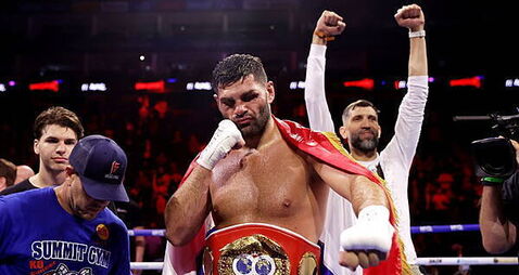Filip Hrgovic claims heavyweight title as Moses Itauma taken to hospital
