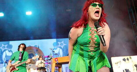CMAT pays tribute to Dolly Parton during Electric Picnic performance