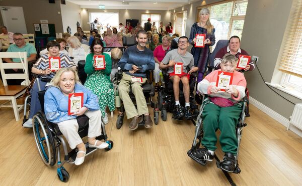The Irish Wheelchair Association celebrated 20 years in Carlow while also launching their creative writers' group new collection of work Photo: Gareth Chaney The Irish Wheelchair Association celebrated 20 years in Carlow while also launching their creative writers' group new collection of work Photo: Gareth Chaney
