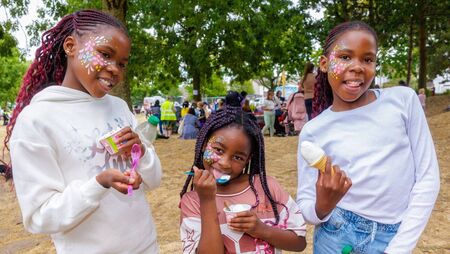 Family fun and fab food in Hanover Park picnic 