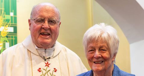 Sr Joan awarded with papal medal for 70 years of service