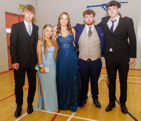 Conor Phelan, Rachel Heffernan, Dominika Szczotka, Denis Nolan and Brian Duffy
