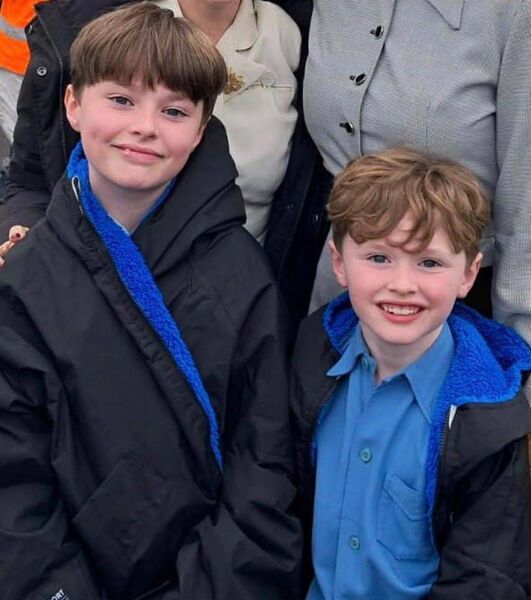 Brothers Conor (10) and Aidan Thornton (8) will star in The murder of Mr Moonlight Brothers Conor (10) and Aidan Thornton (8) will star in The murder of Mr Moonlight