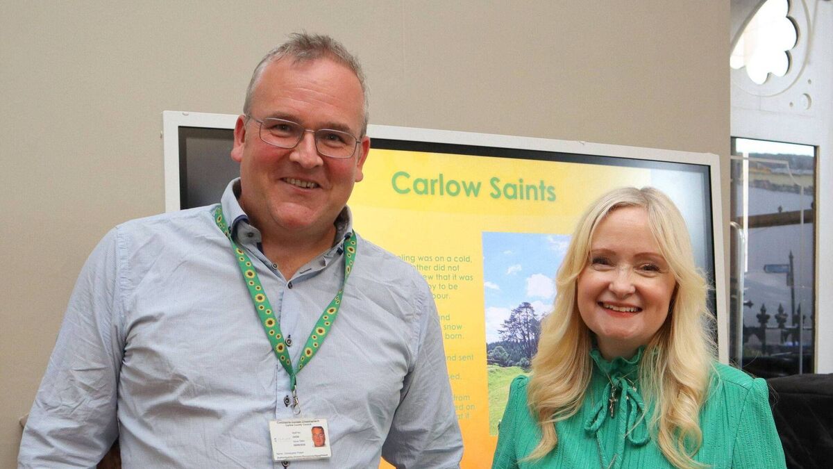 Heavens above: the world of Carlow saints