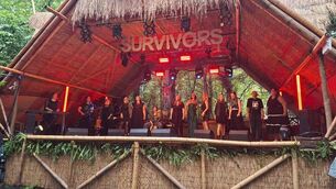 <p>The all-female vocal group, Encore, performing on the Survivors stage at this year's Electric Picnic</p>