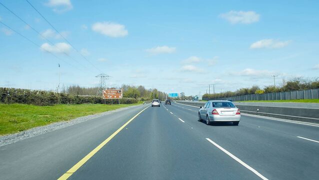 Arrested for walking on M7 to Cork 