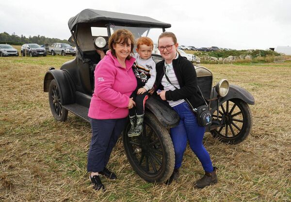 Ann Brady and family with their 1925 Ford Model T Ann Brady and family with their 1925 Ford Model T