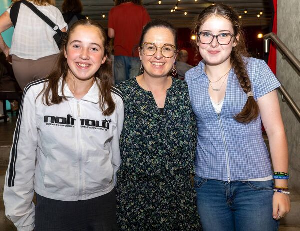 Selina Conway and her daughters Tilly and Ruby were pictured at the Evento Creative Arts Academy presentation of ‘We Will Rock You’ in Visual Photo:© Michael O'Rourke Photography 2026 Selina Conway and her daughters Tilly and Ruby were pictured at the Evento Creative Arts Academy presentation of ‘We Will Rock You’ in Visual Photo:© Michael O'Rourke Photography 2026