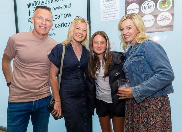 Keith and Fran Pollard with Zara and Aoibhinn McGrath Keith and Fran Pollard with Zara and Aoibhinn McGrath