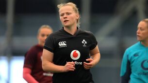<p>Carlow's Dannah O’Brien continues at fly half for Ireland in their WXV Nationa Series opener against USA. Photo: INPHO/Bryan Keane.</p> <p>Carlow's Dannah O’Brien continues at fly half for Ireland in their WXV Nationa Series opener against USA. Photo: INPHO/Bryan Keane.</p>