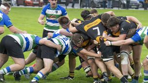 <p>Gorey were strong in defence and held Carlow out several times close to the line. Photo: Aisling Hyland</p> <p>Gorey were strong in defence and held Carlow out several times close to the line. Photo: Aisling Hyland</p>