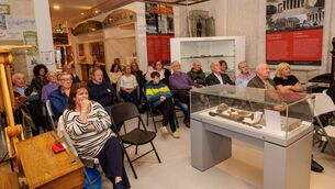 <p>The launch of the 'Bittersweet' podcast drew a big crowd on Culture Night</p>