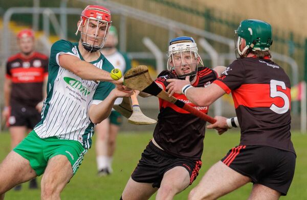 Carlow Town will have to stifle the impact of free-scoring Burren Rangers forward Dylan Townsend Photo: Michael O'Rourke