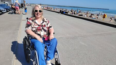 Brave Julie aims to ‘walk while she can’ to raise funds for MND charity 