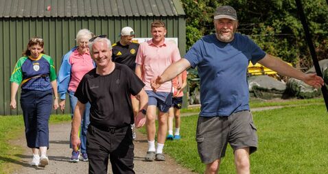 No need for jackets at Rathvilly walkathon 