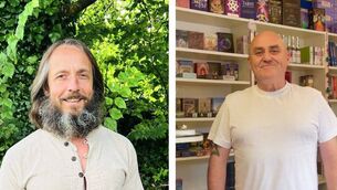<p>Holisticon organisers Stefan Krueger and Ronan Brennan</p>