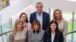 <p>The team behind the new course in SETU: (back) Michelle Woods, Dr Tony Murphy and Dr Rosemary Flynn; (front) Nicola McEntee, Dr Helen Murphy and Yvonne McCahill</p> <p>The team behind the new course in SETU: (back) Michelle Woods, Dr Tony Murphy and Dr Rosemary Flynn; (front) Nicola McEntee, Dr Helen Murphy and Yvonne McCahill</p>
