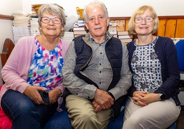Geraldine Carroll-Scheele with John and Avril Hogan Geraldine Carroll-Scheele with John and Avril Hogan