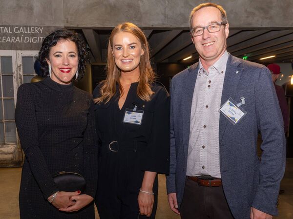 Gemma Purcell, Aoife Byrne and Patrick Byrne Gemma Purcell, Aoife Byrne and Patrick Byrne