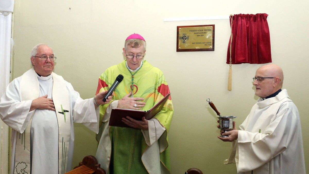 Presentation Sisters commemorated by unveiling of plaque in Bagenalstown