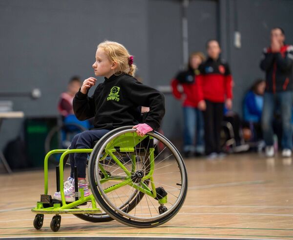 Naoise Reddy (10), is looking forward to a new season with Junior South East Swifts. Naoise Reddy (10), is looking forward to a new season with Junior South East Swifts.