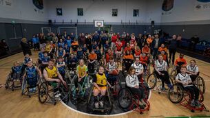 <p>Wheelchair sports clubs from across Ireland pictured at an IWA-Sport competition earlier this year</p> <p>Wheelchair sports clubs from across Ireland pictured at an IWA-Sport competition earlier this year</p>