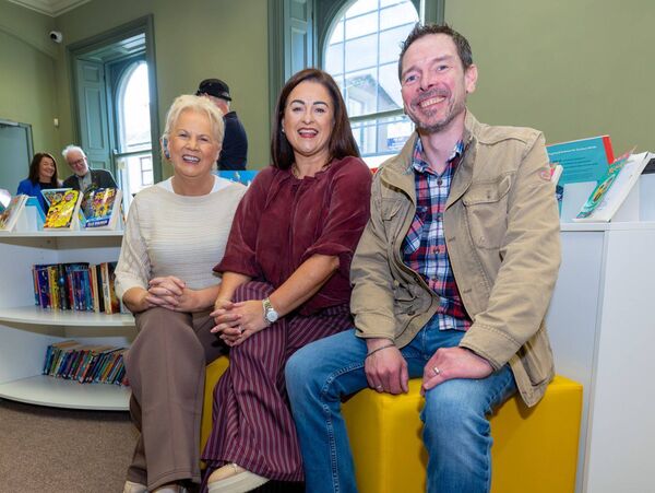 Minister of state Jennifer Murnane O'Connor TD with Lesley Kelly from 5th Wall Interiors and county librarian, John Shortall Minister of state Jennifer Murnane O'Connor TD with Lesley Kelly from 5th Wall Interiors and county librarian, John Shortall