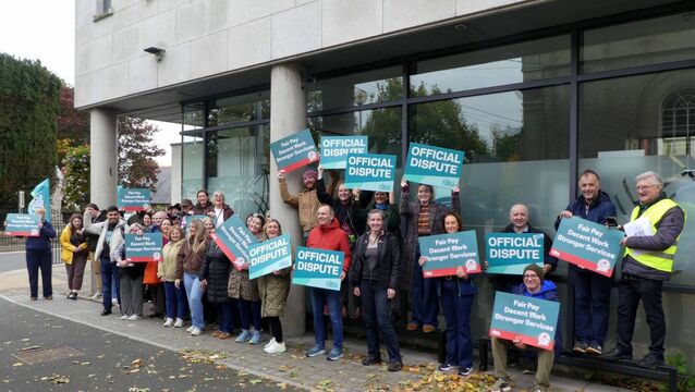 Carlow County Council National Staff Protest. Photo: Paul Curran <p>Carlow County Council National Staff Protest. Photo: Paul Curran</p>